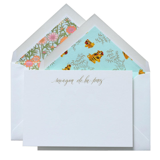 SMALL NOTE CARDS - PP - STARFISH - Bethesda Fine Stationery