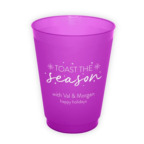 Personalized Holiday Cups