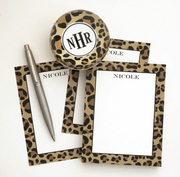 Notepad & Paperweight Set - A Great Desk Combination!