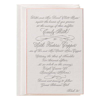 Wedding Invitation Script